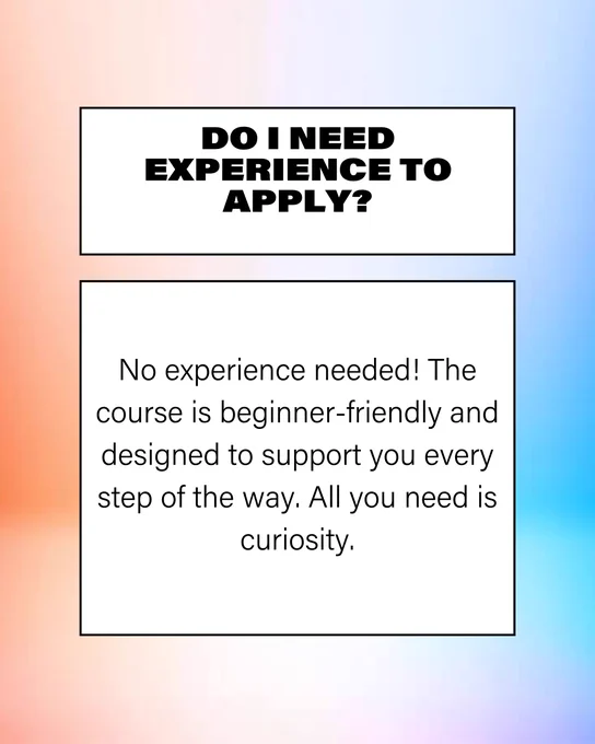 Gradient background with black text inside which text boxes.