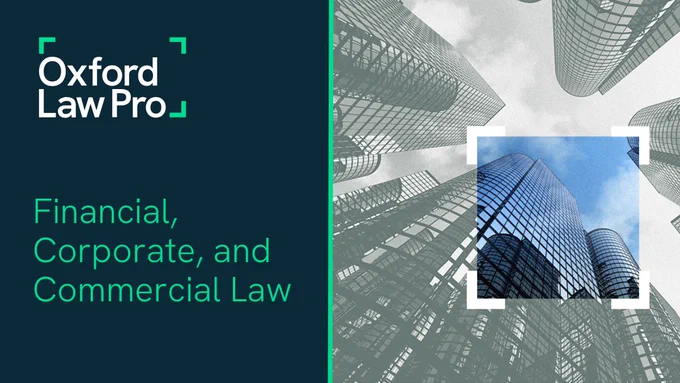 Financial, Corporate, and Commercial Law
