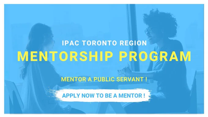 Poster for mentor intake