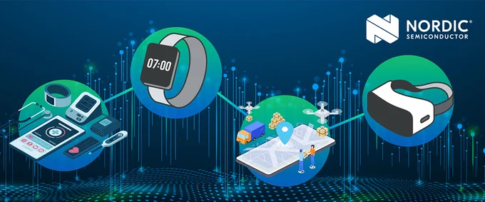 Nordic Semiconductor Wireless Systems Applications, including medical, wearables, networking, VR and more!