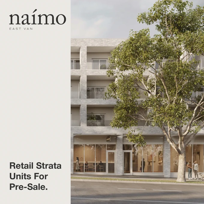 Naimo | Retail Strata Units for Sale | 2250 Nanaimo Street, Vancouver