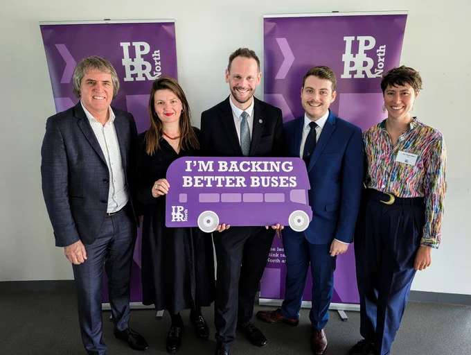 Photo from the IPPR North buses event.