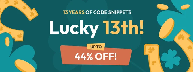 Code Snippets 13th Birthday