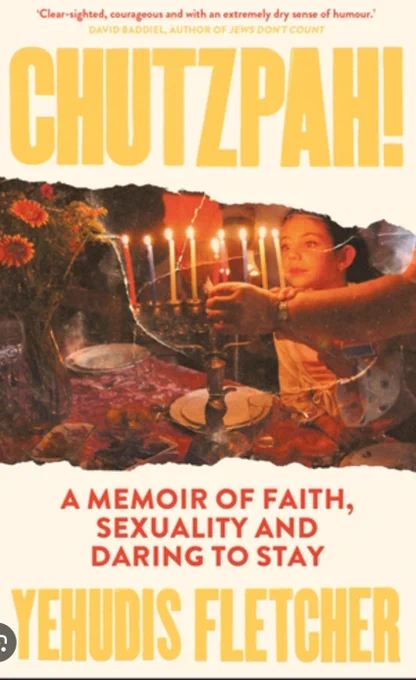 Book cover of Chutzpah by Yehudis Fletcher 