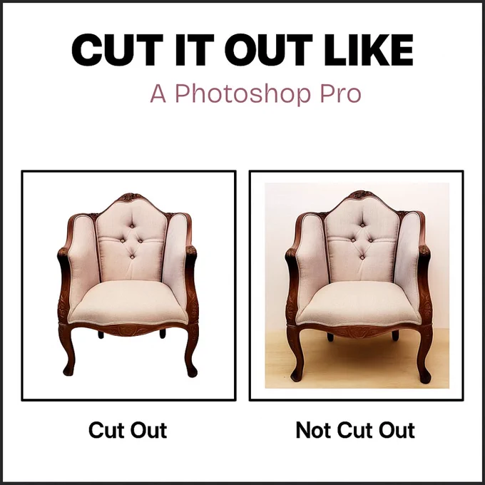 Cut It Out… Like a Photoshop Pro🔥