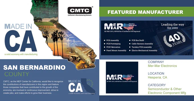 Made in California Featured Manufacturer: Mer-Mar Electronics