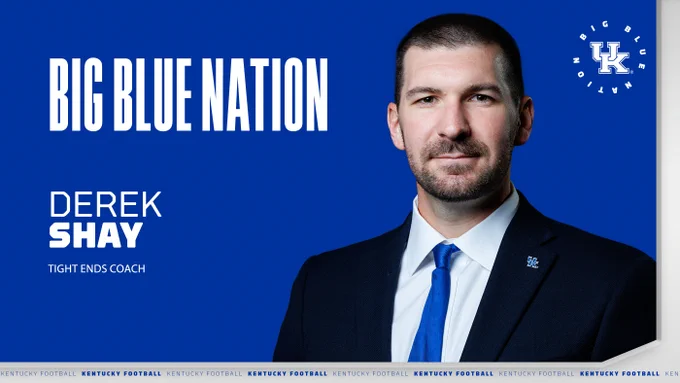 Derek Shay has been named the Tight Ends Coach. 