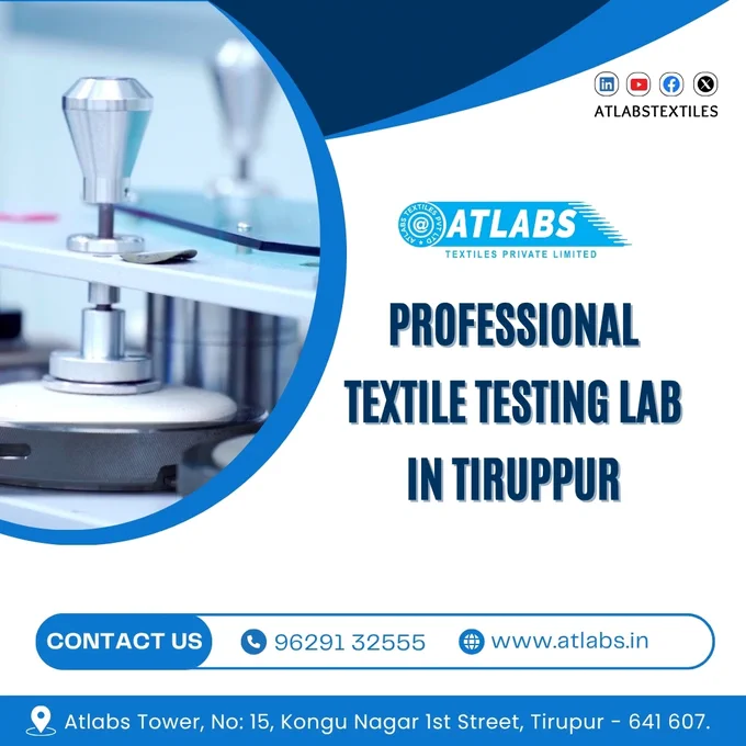 #QualityControl #TamilNaduTextiles #TextileExcellence #FabricAnalysis #TextileStandards #TiruppurBusiness #TextileExports #QualityFirst #TextileManufacturing #InnovativeTextiles
📞 Call us: 96291 32555
🌐 Website: www.atlabs.in