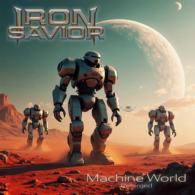 #newsingle from their upcoming release 'Reforged - Machine World' [Aug 22 2025 - Perception/Reigning Phoenix]:
NP Iron Savior ~ Eye of the World (2025 Re-Recorded) http://www.iron-savior.com/ https://www.facebook.com/ironsavior1996 Hamburg, Germany 🇩🇪 @IronSavior1996
Pre-order: https://ironsavior.rpm.link/machineworldPR