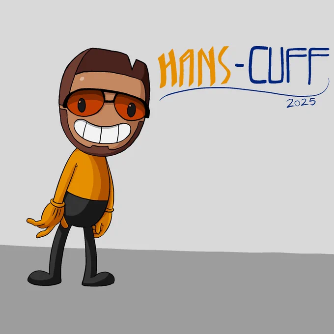 Image of Hans-Cuff himself.