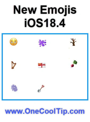 new iPhone Emojis