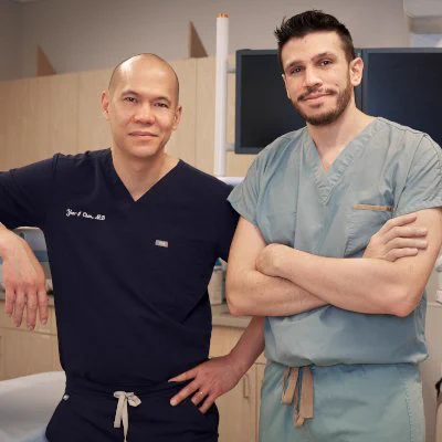 Dr. Chen and Dr. Bessissow 