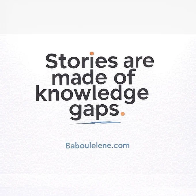 David Baboulene Knowledge Gaps