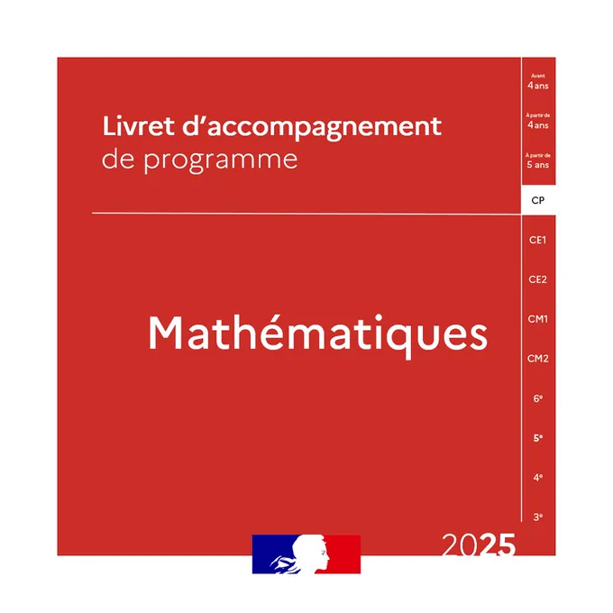 Livret d’accompagnement du programme de mathématiques pour le CP
