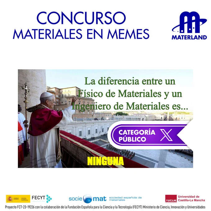 Concurso materiales en memes - Materland