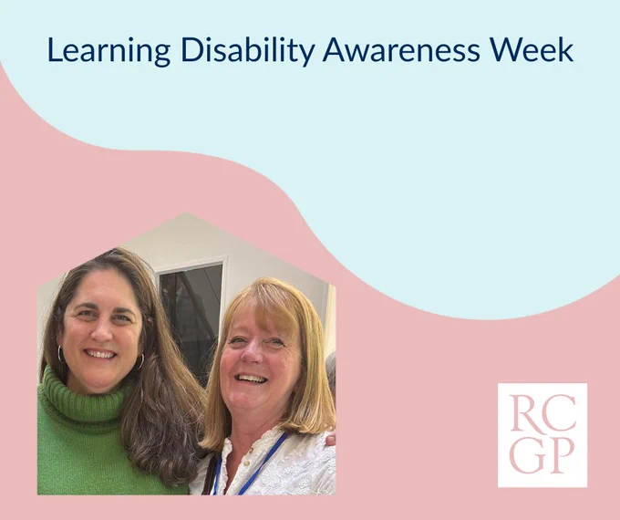 A graphic with an image of Dr Kathy Peterson and Dr Alison Tavaré.
