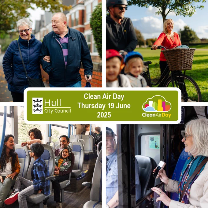 Clean Air Day - Thursday 19 June 2025.