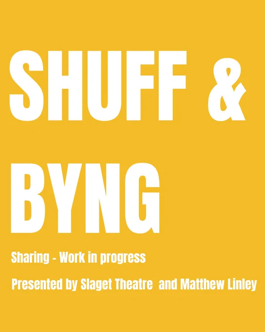 Project title text against a yellow background