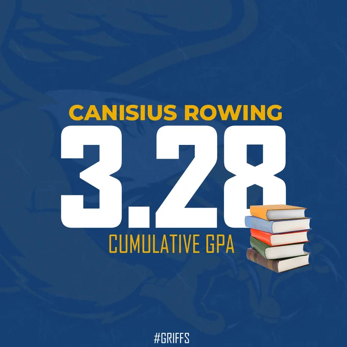 Canisius Rowing
3.28 Cumulative GPA
