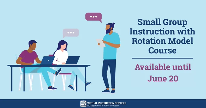 Small Group Instruction with Rotation Model
Course 
Available until June 20
