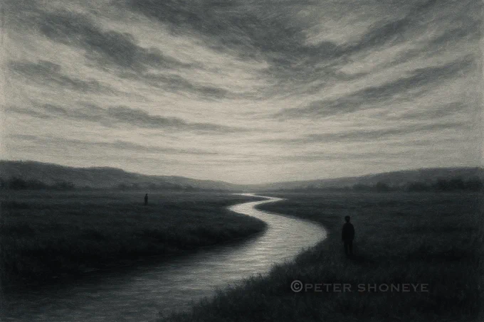 River will always find its way to flow.