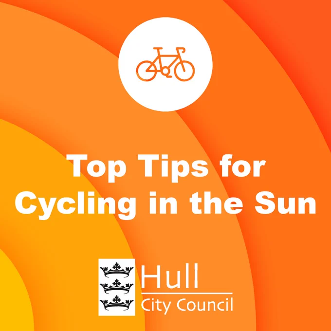Top Tips for Cycling in the Sun.