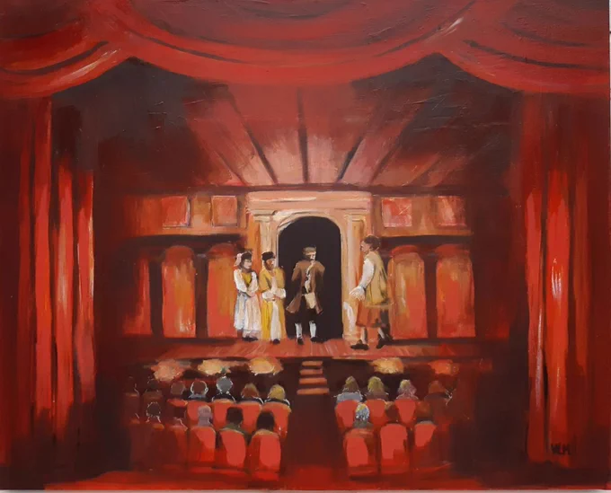 Les comédiens by Valérie Le Meur (2018)