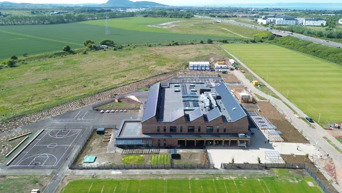 An image of the new Craighall Primary School.