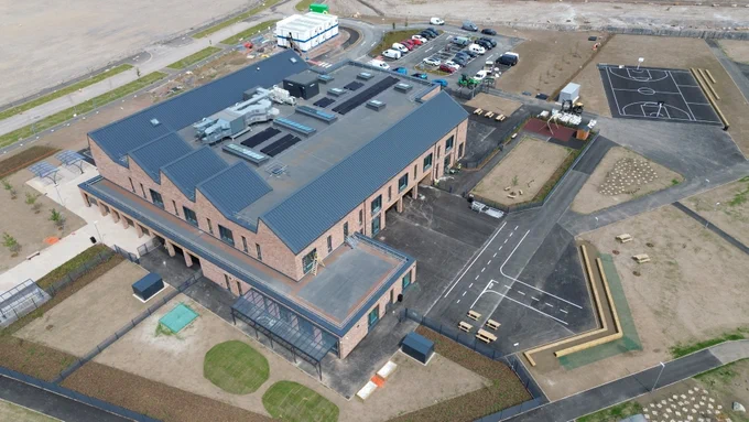 An image of the new Blindwells Primary School.