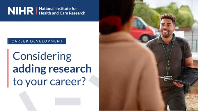 Career development
Considering adding research to your career?