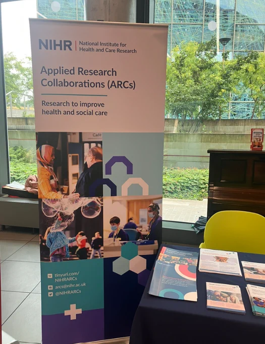 NIHR Applied Research Collaborations (ARCs) national stand at the Health Services Research UK (HSR UK) Conference 2025