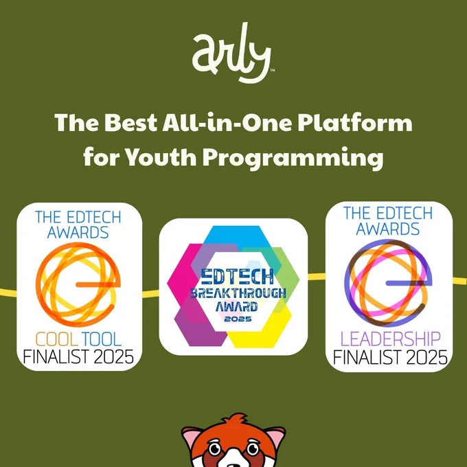 Arly, the best all-in-one platform for youth programming. 
