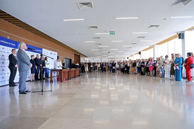 A picture of the awards ceremony