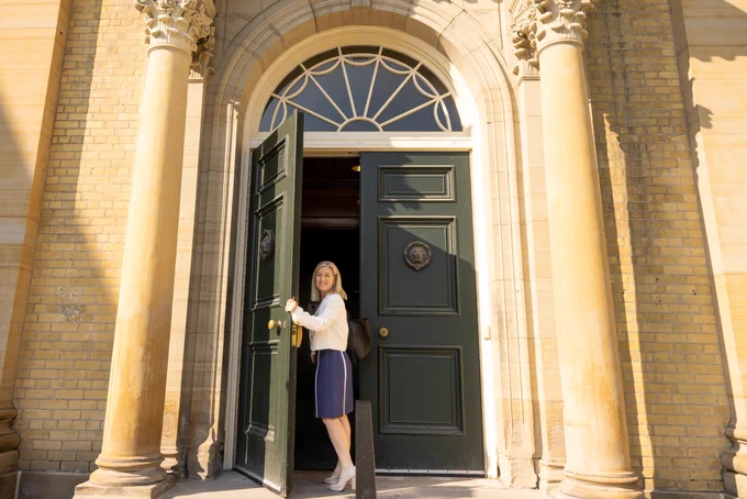Image shows Melanie Woodin