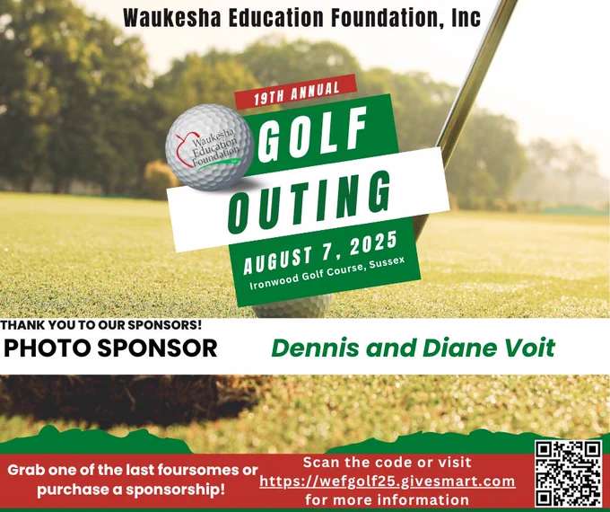Thank you WEF 2025 Golf Outing Photo Sponsor - Dennis and Diane Voit