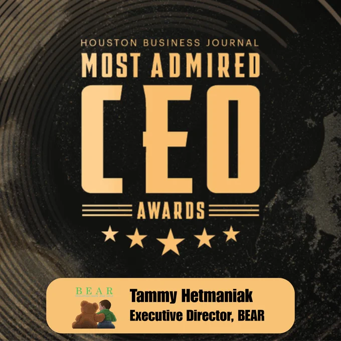 Tammy Hetmaniak, Executive Director of BEAR, Named One of Houston Business Journal’s 2025 Most Admired CEOs

