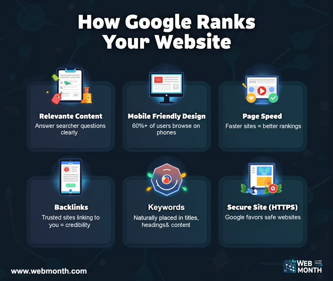 How google rank your website