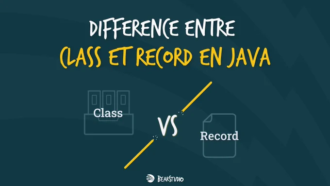 Bannière de l'article de Zouhair "Différence entre class et record en Java"
