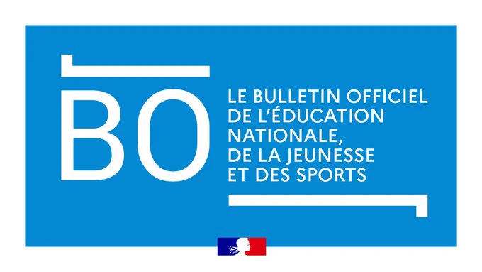 Le bulletin officiel de l'éducation nationale, de la jeunesse et des sports