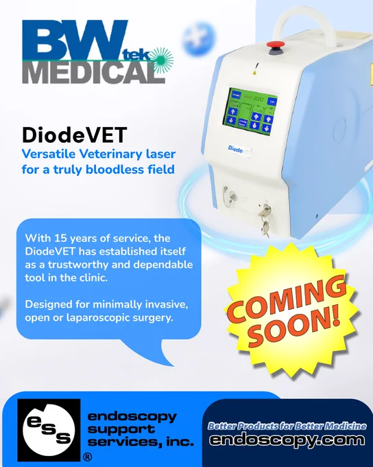 DiodeVET Veterinary Laser advertisements