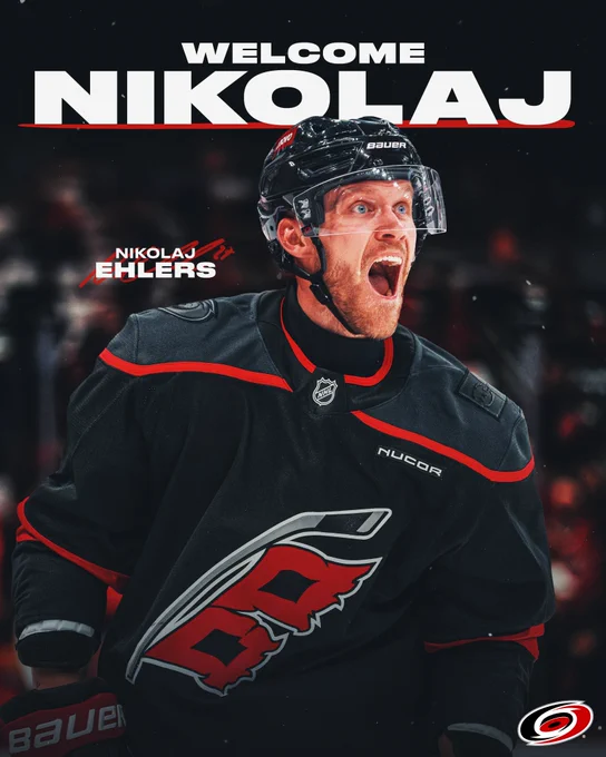Nik Ehlers jersey swap 