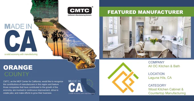 Made in California Featured Manufacturer: All OC Kitchen & Bath