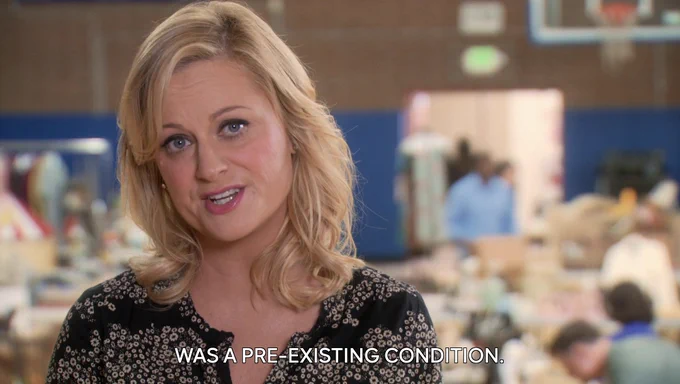 "was a pre-existing condition"