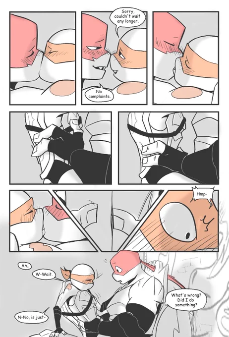 He waited so long for this xdd GO MIKEY! KISS HIM!!! XDD