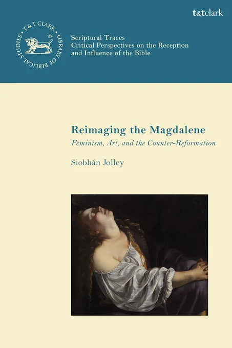 The book cover, featuring Artemisia’s Mary Magdalene in Ecstasy.
