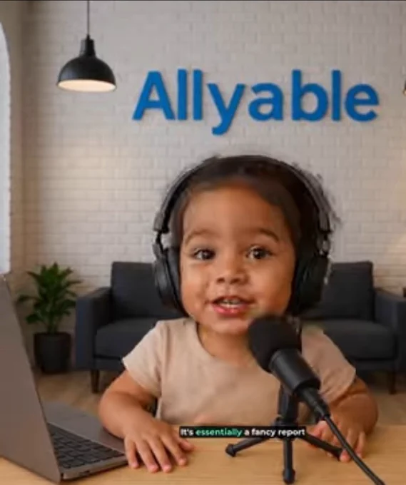 A11yable baby experts podcasting about VPAT