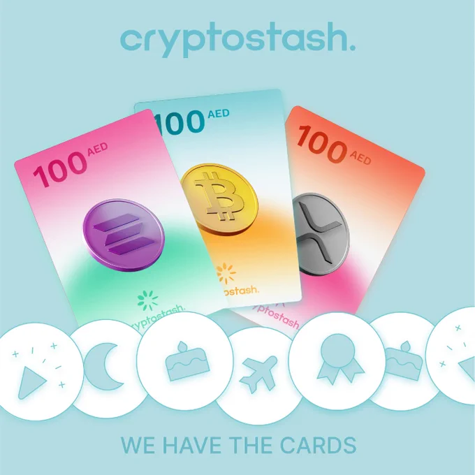 Yes, we have the cards.


No, they’re not in stores yet.

🚀 Launching soon 

Solana, Bitcoin, XRP — ready to gift.
Stay tuned.
#ComingSoon #Cryptostash #GiftCrypto #CryptoGifting #NotYetLaunched #SoonInStores #CryptoMadeSimple 
#SolanaCard #BitcoinGift #XRPCard #Web3Gifting