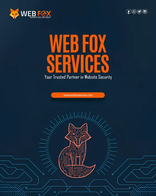 At Webfox Services, we believe in giving you full control—Your Domain, Your Rules, Secured By Us. From hosting to digital security, we ensure your online presence is protected and fully yours.