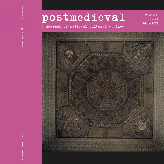 cover for postmedieval volume 15, issue 4