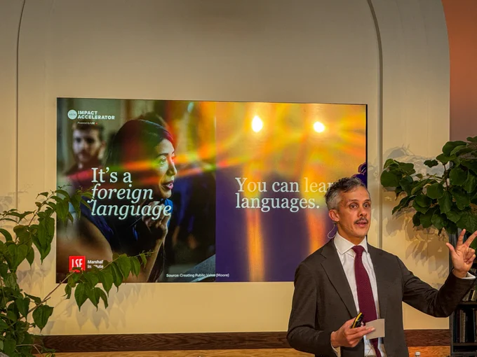 Kieron Boyle, 100x Impact CEO and Professor in Practice at Marshall Institute at LSE
